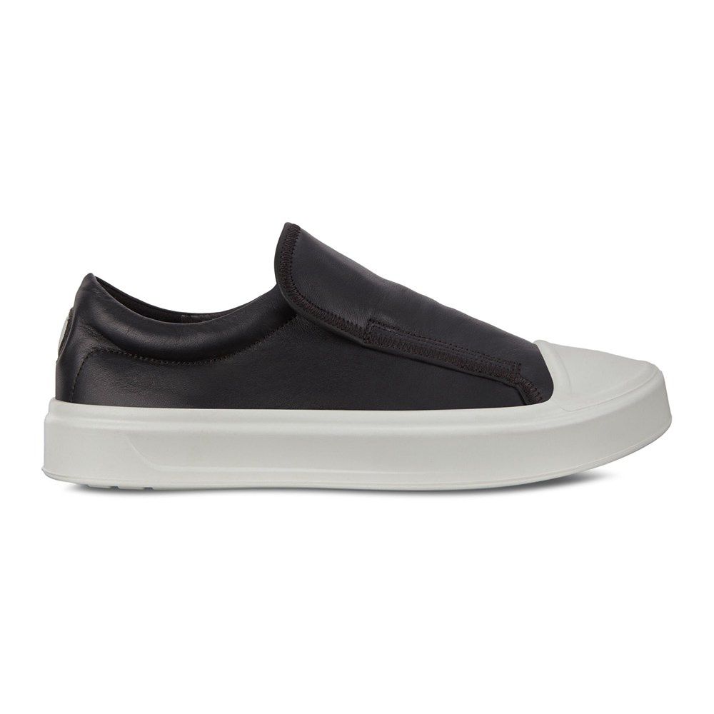 Slip On Mujer - ECCO Flexure T-Cap Sneakers - Negros - MUH196824